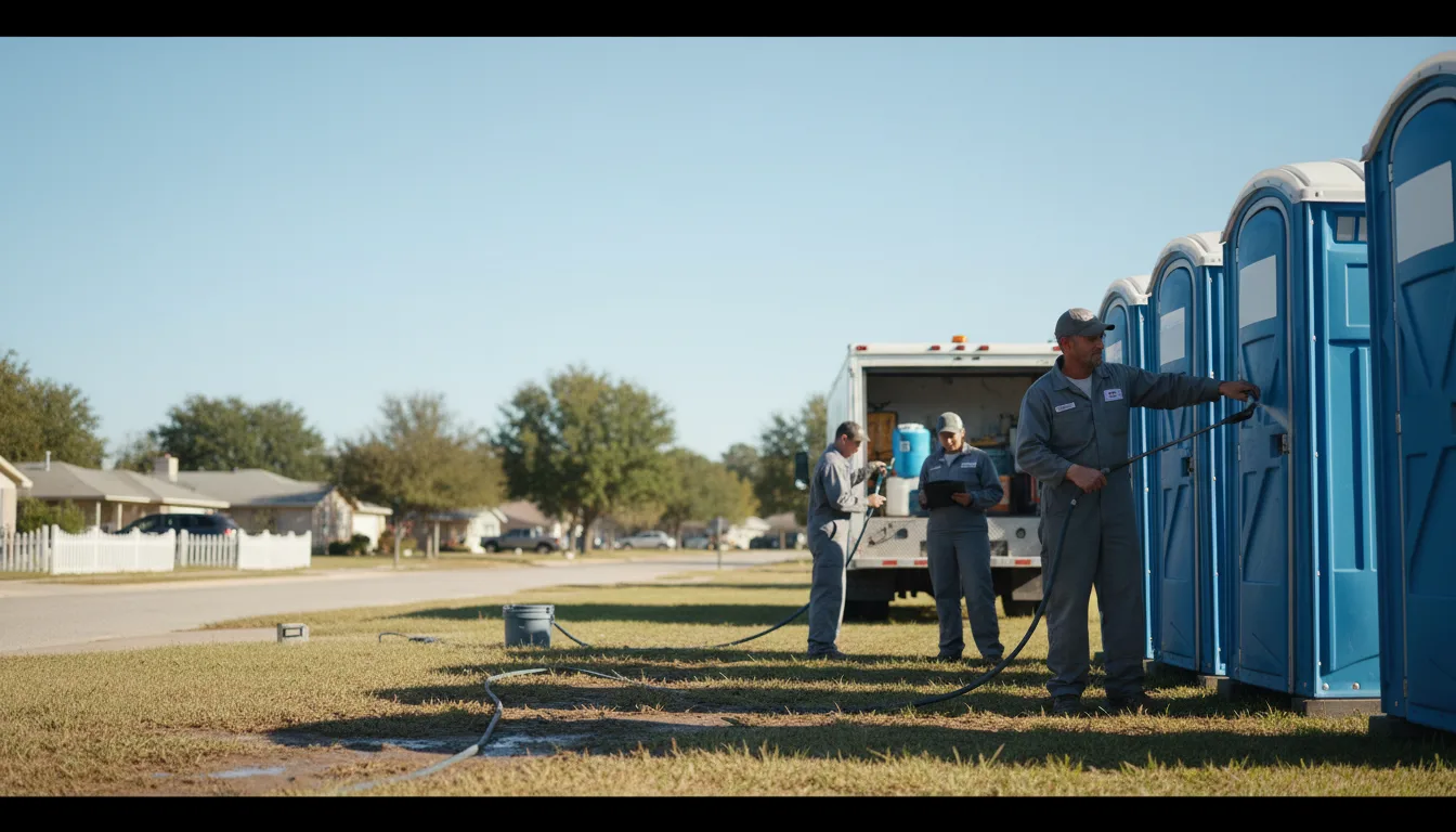 Long-Term Portable Toilet Rental in Garden City, IA near me